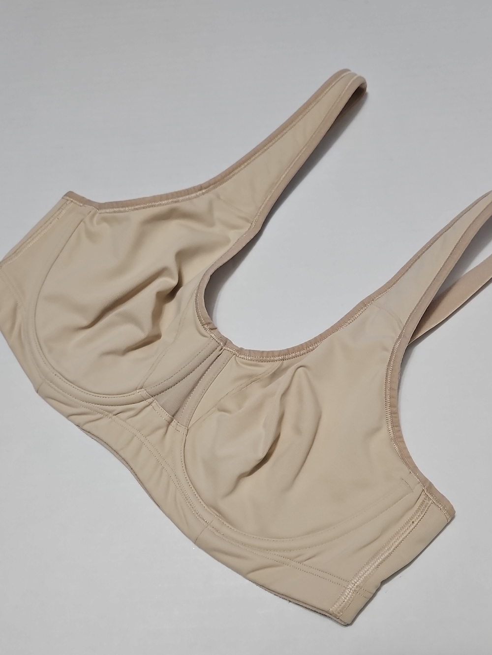 Athleta Smooth Nude Support Lined Underwire Seamless Bra Size 36B